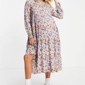 Floral Long Sleeve Dress